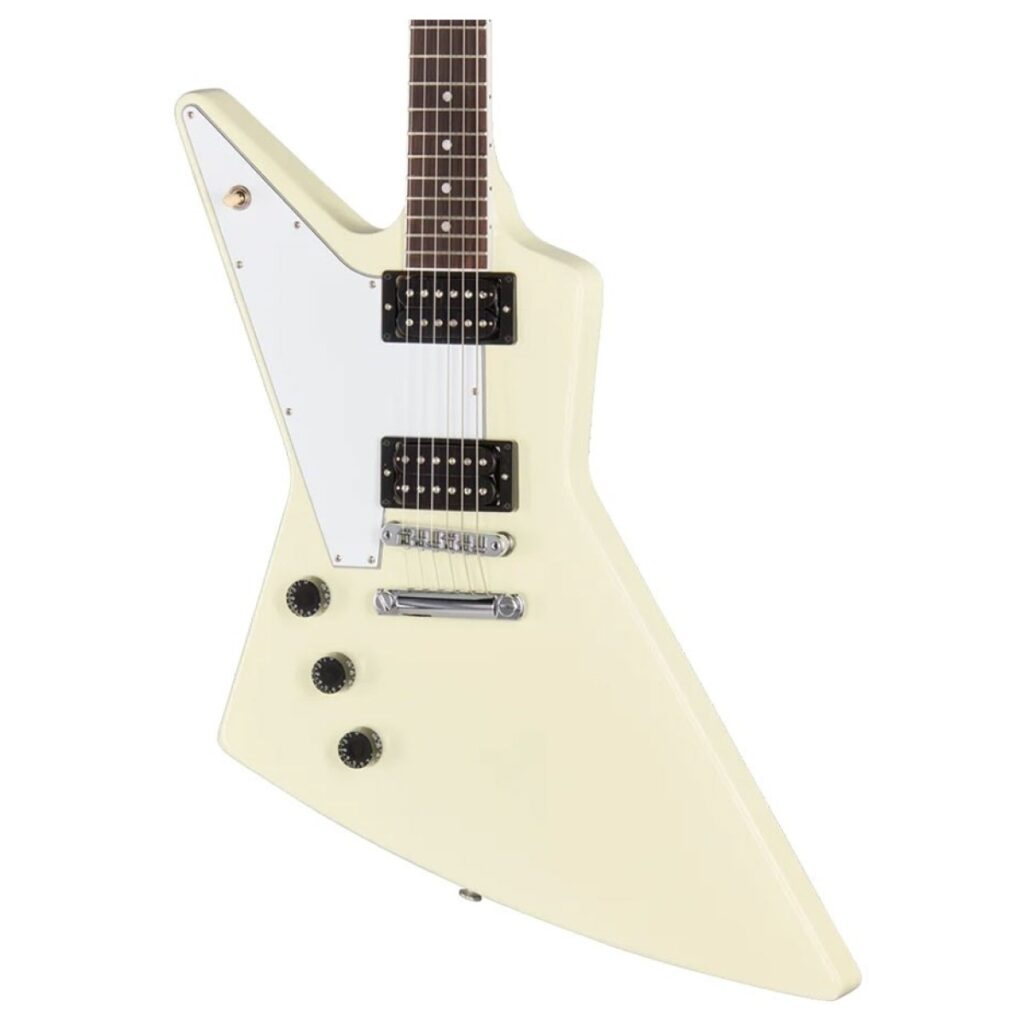 Gibson 70s Explorer Left Handed Classic White