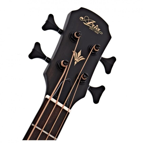Aria FEB-F2M Medium Scale Bass Stained Black - Image 4