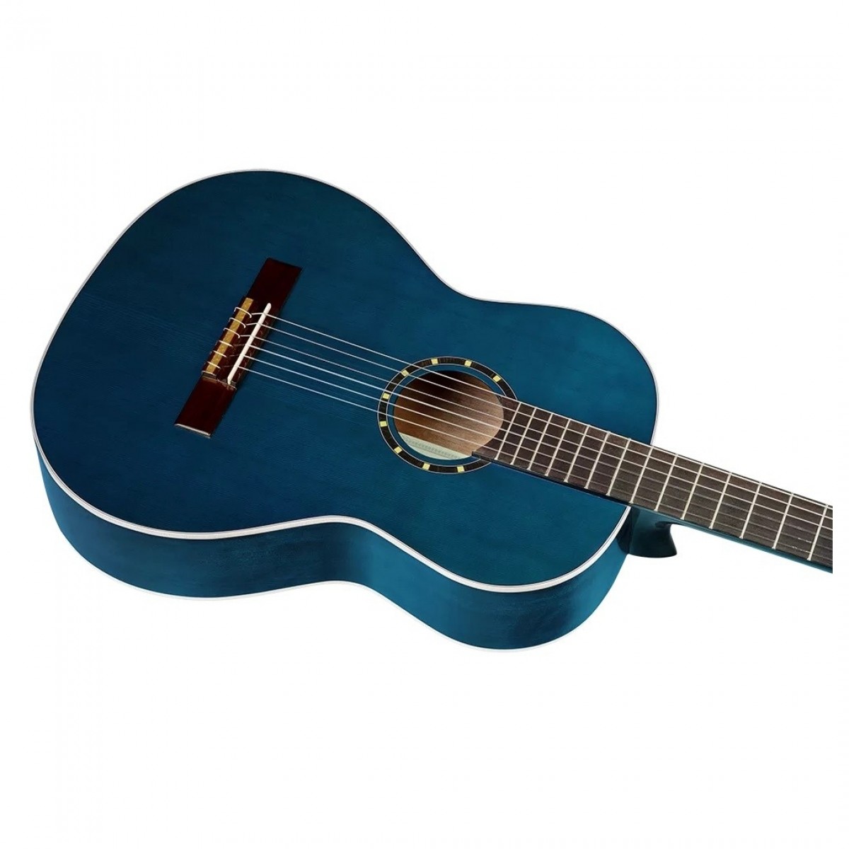 Ortega Family Series Slim Neck Acoustic Ocean Blue - Image 3