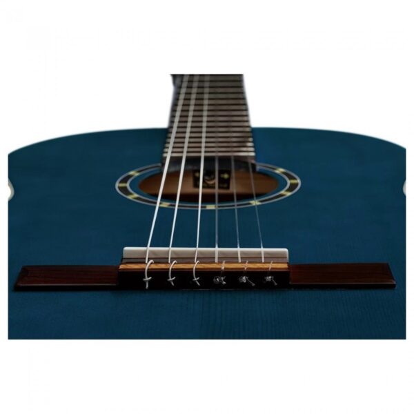 Ortega Family Series Slim Neck Acoustic Ocean Blue - Image 4