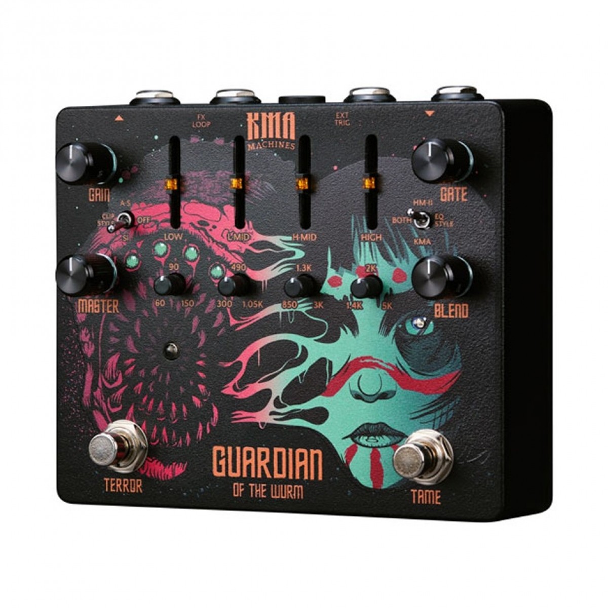 KMA Machines Guardian of the Wurm Distortion Pedal