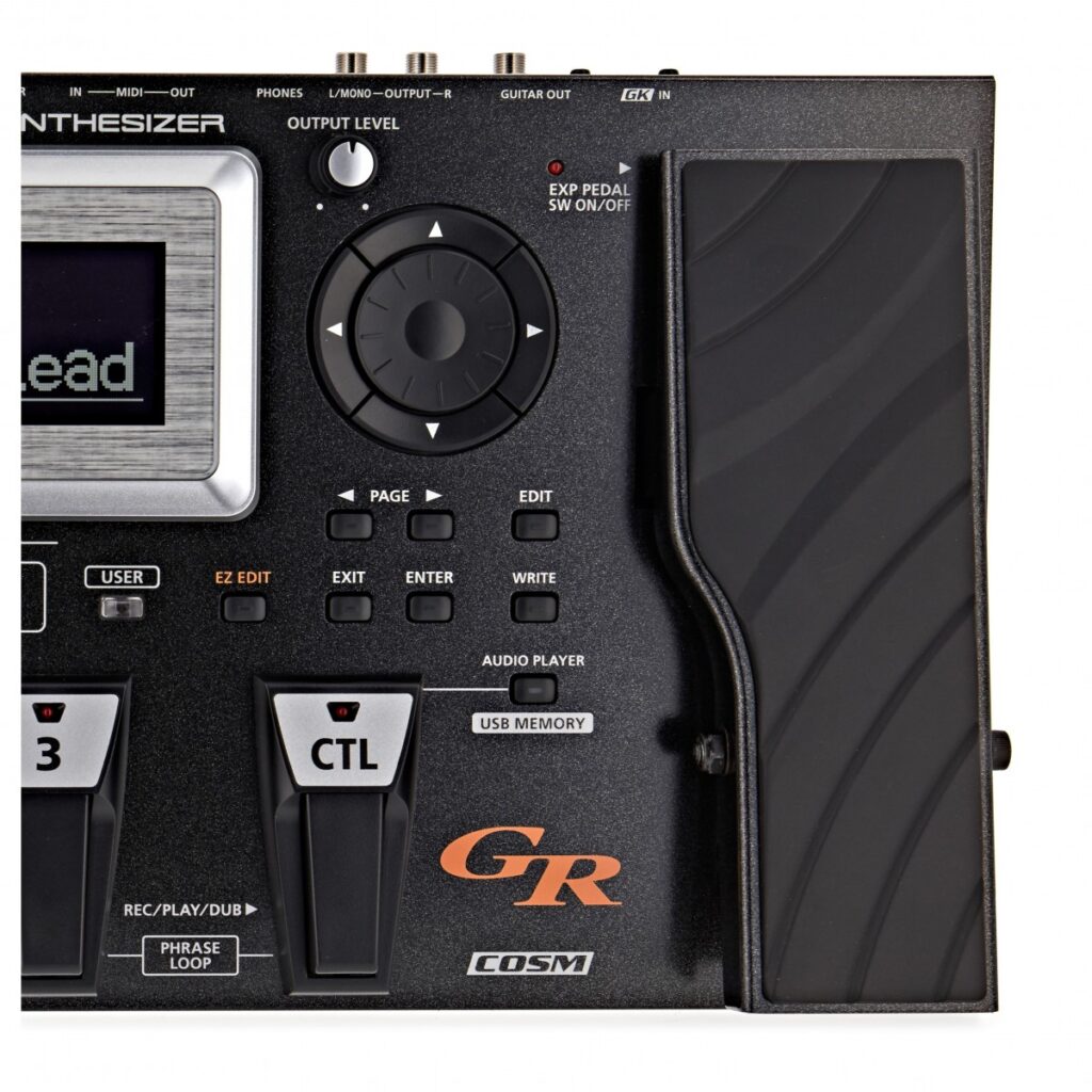 Roland GR55S-BK Guitar and Bass Synthesizer (No Pickup)