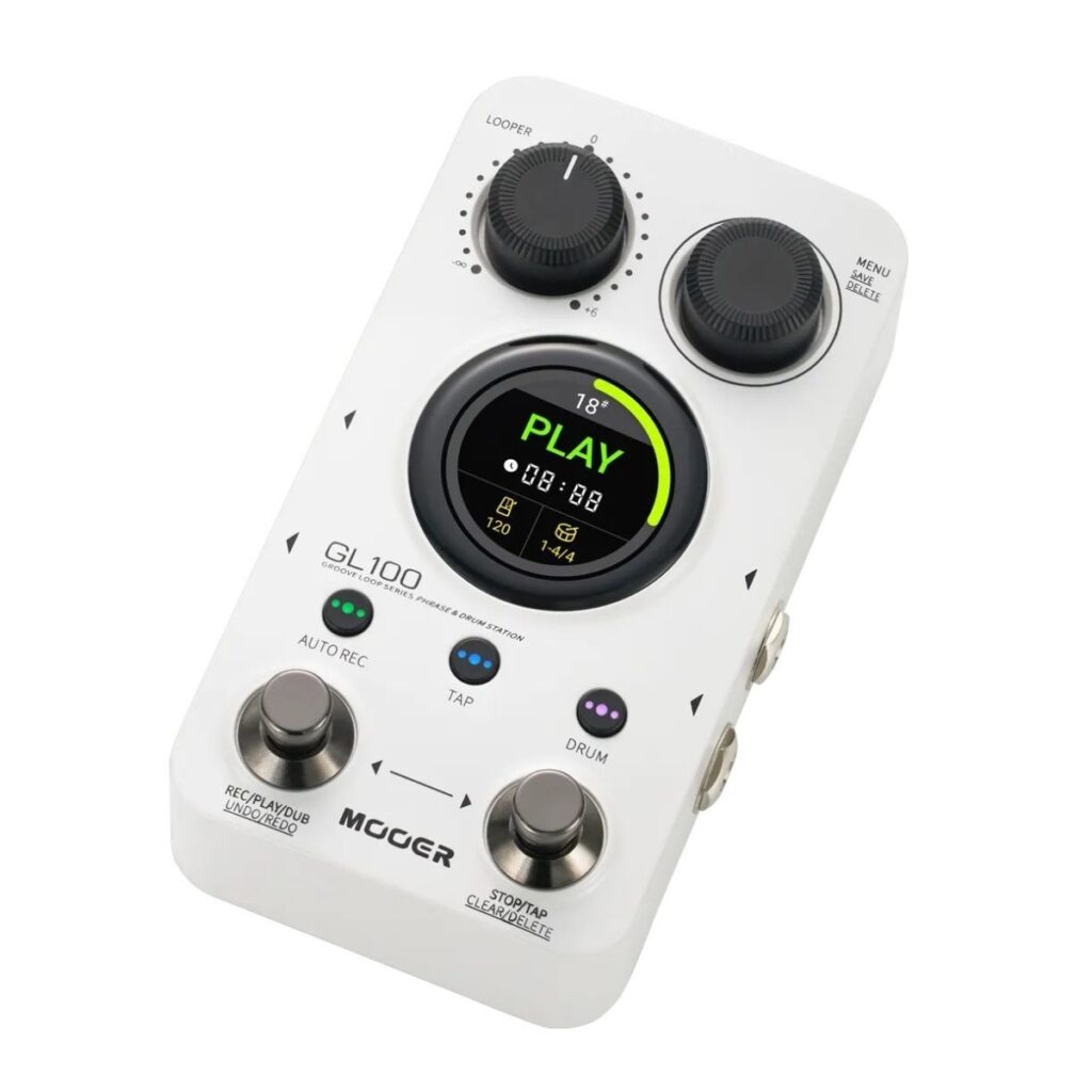 Mooer GL100 Groove Loop Phrase & Drum Station