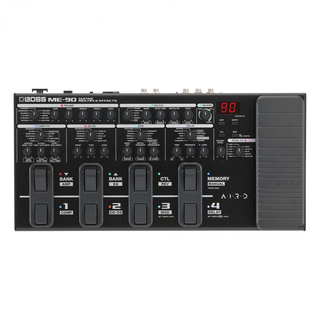 Boss ME-90 Guitar Multi Effects Unit with Bluetooth Adaptor