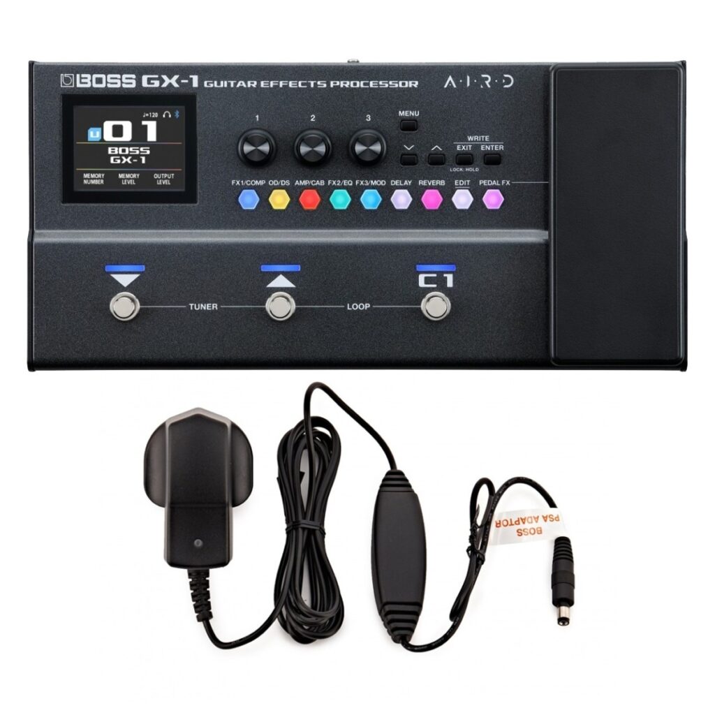 Boss GX-1 Compact Multi Effects Processor with Power Supply