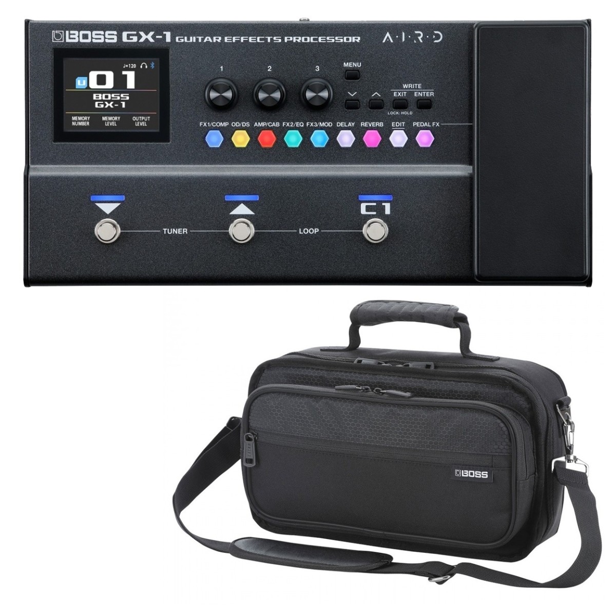 Boss GX-1 Compact Multi Effects Processor with Bag