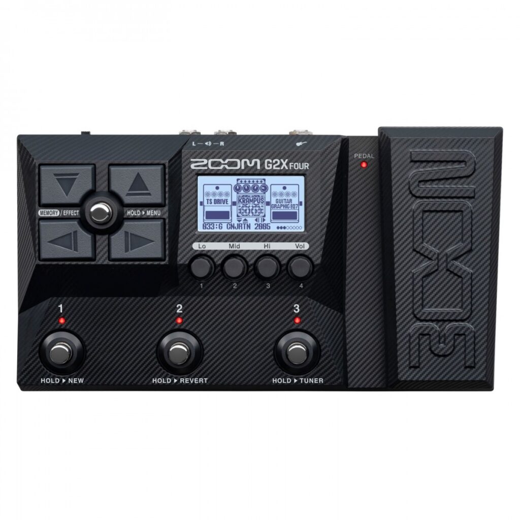 Zoom G2X Four Guitar Multi-Effects Processor
