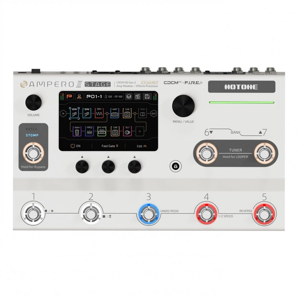 Hotone Ampero II Stage Multi Effects Unit