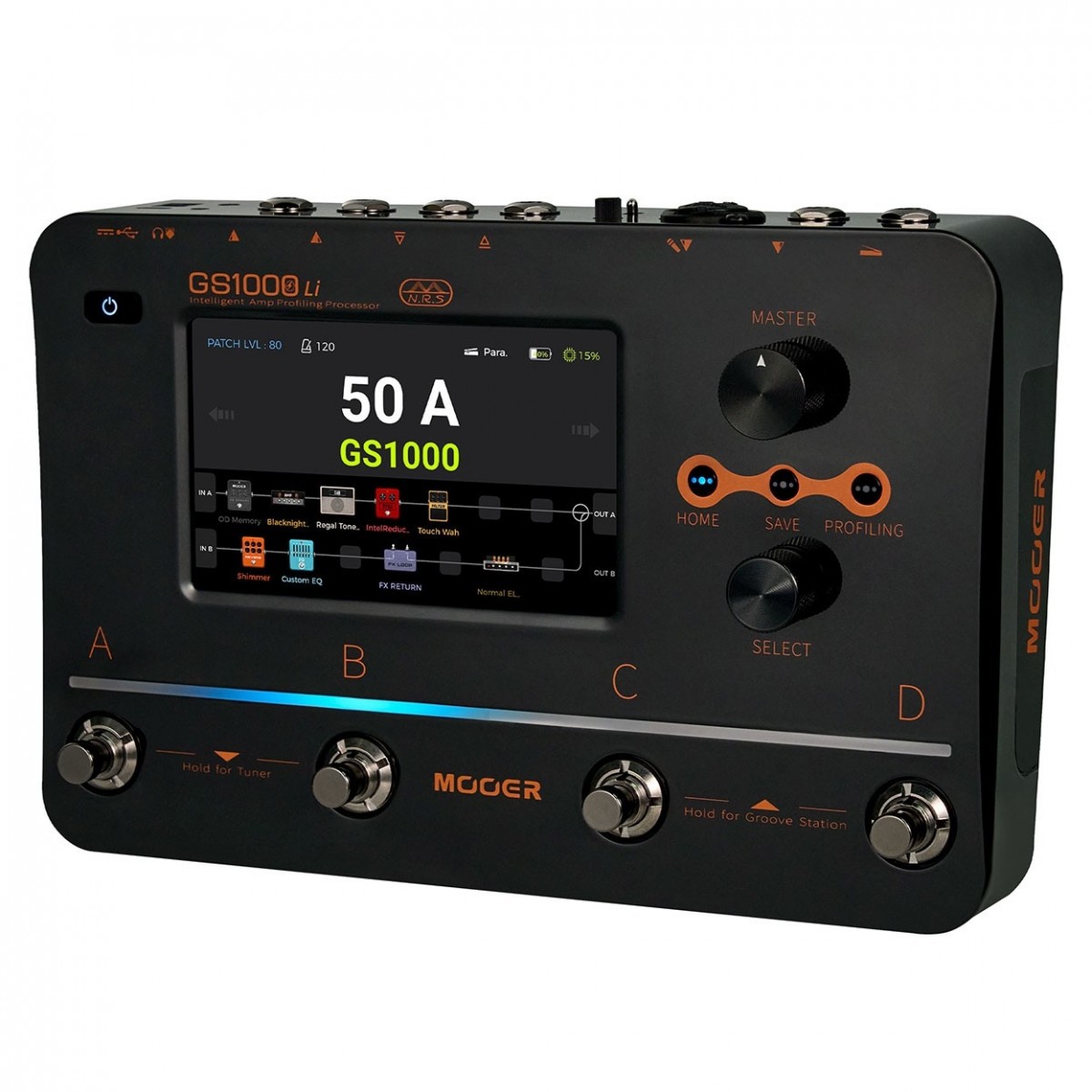 Mooer GS1000LI Profiler & Multi Effects Processor with Battery