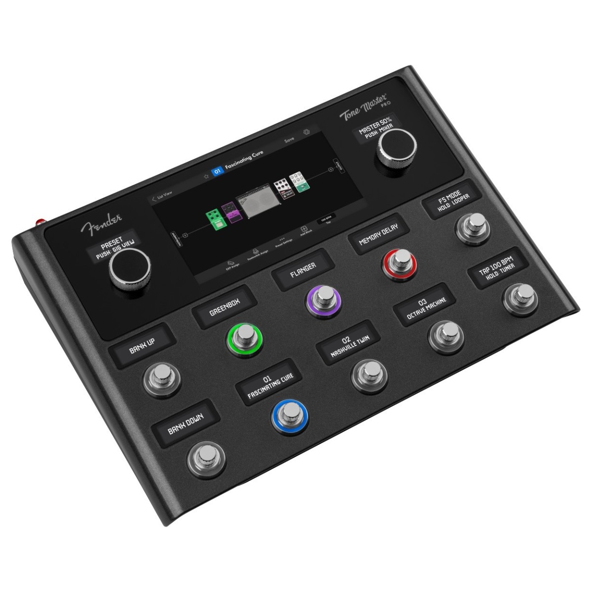 Fender Tone Master Pro and Molded Case Bundle