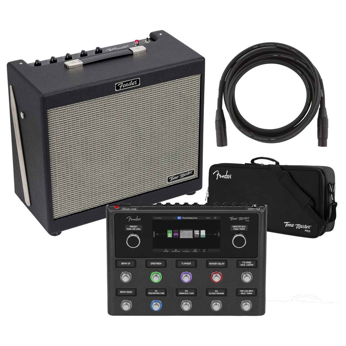 Fender Tone Master Pro and Tone Master Powered Speaker Pack Build Your Own Bundle