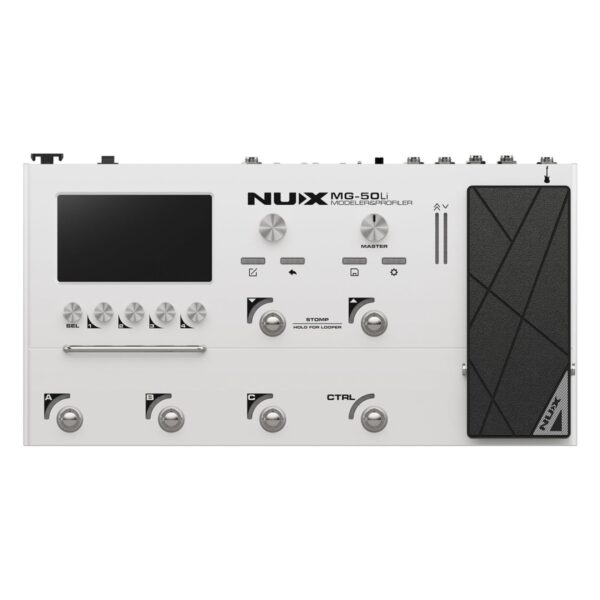 NUX MG50li Guitar Multi-FX Processor & Profiler White