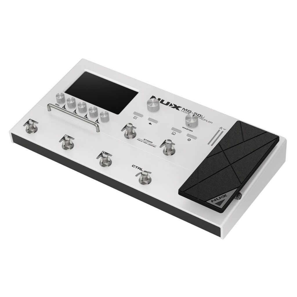 NUX MG50li Guitar Multi-FX Processor & Profiler White