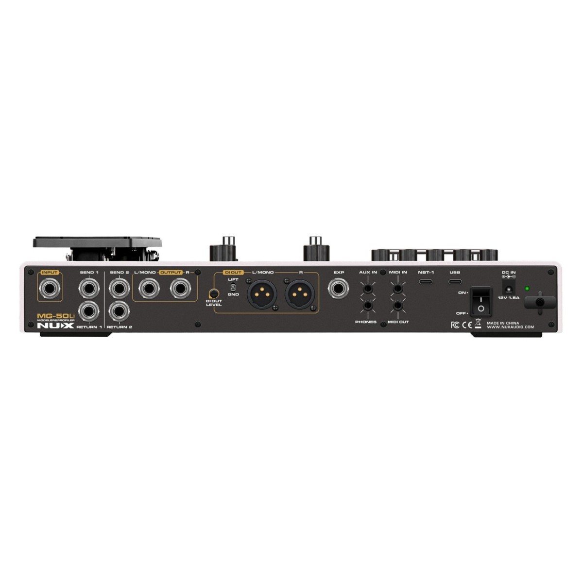 NUX MG50li Guitar Multi-FX Processor & Profiler White
