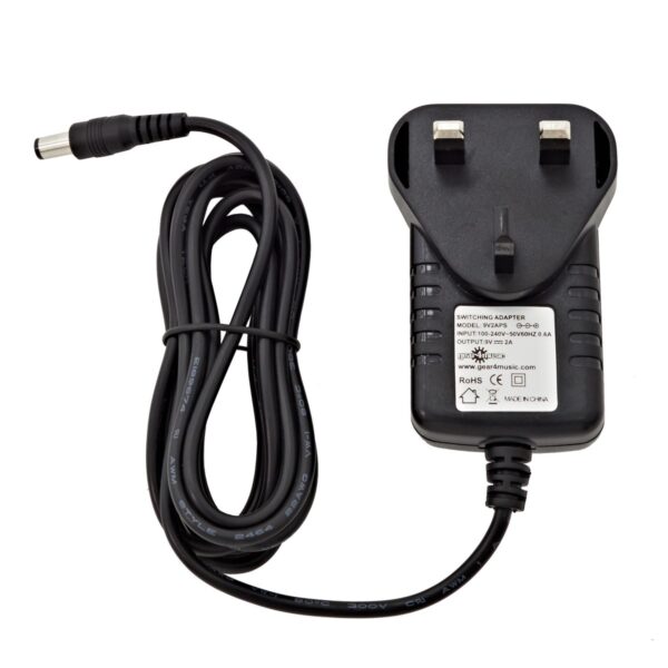 3 Way Daisy Chain Cable and 9V Power Supply by Gear4music