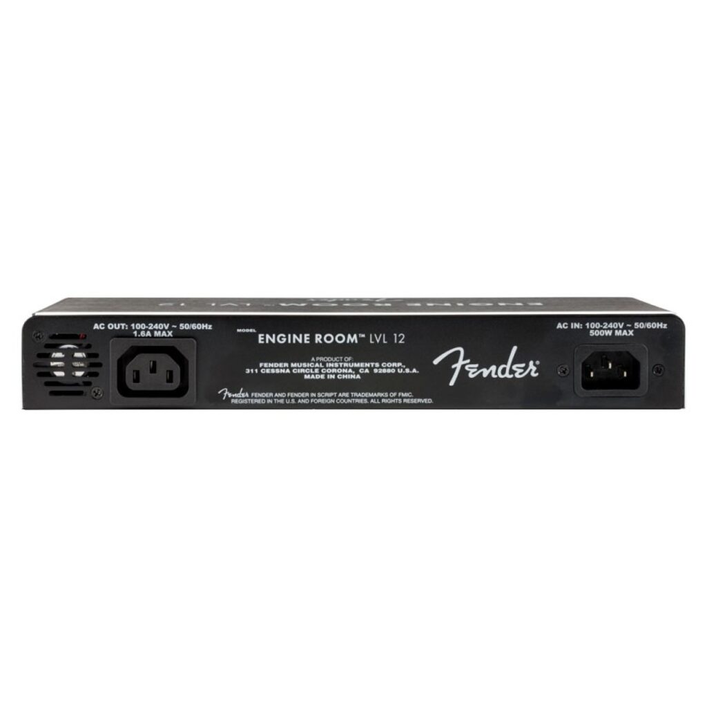 Fender LVL12 Engine Room Power Supply Limited Edition Black