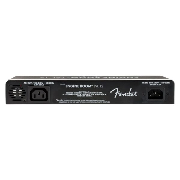 Fender LVL12 Engine Room Power Supply Limited Edition Black