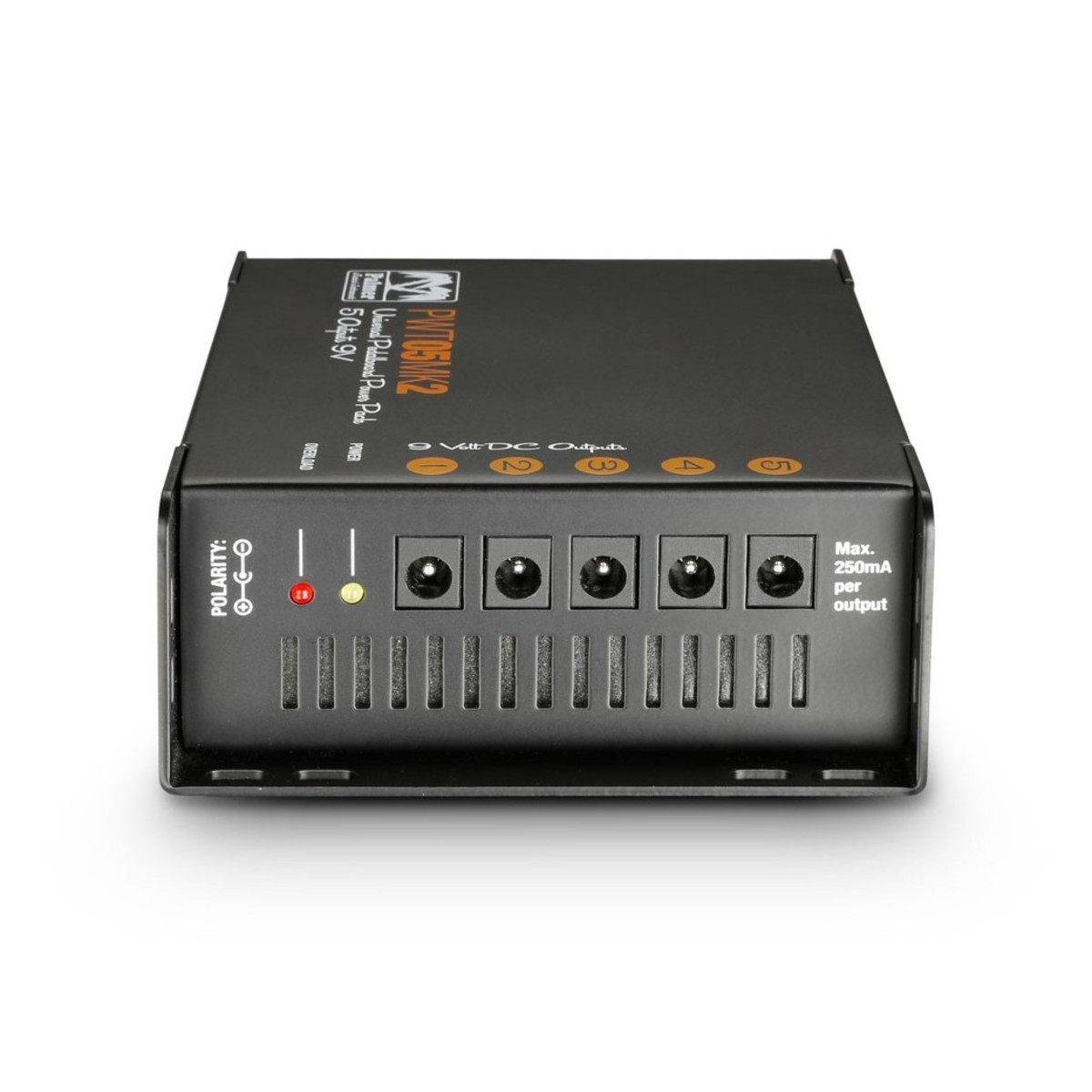 Palmer MI PWT 05 MK 2 Universal 9V Pedalboard Power Supply 5 Outputs
