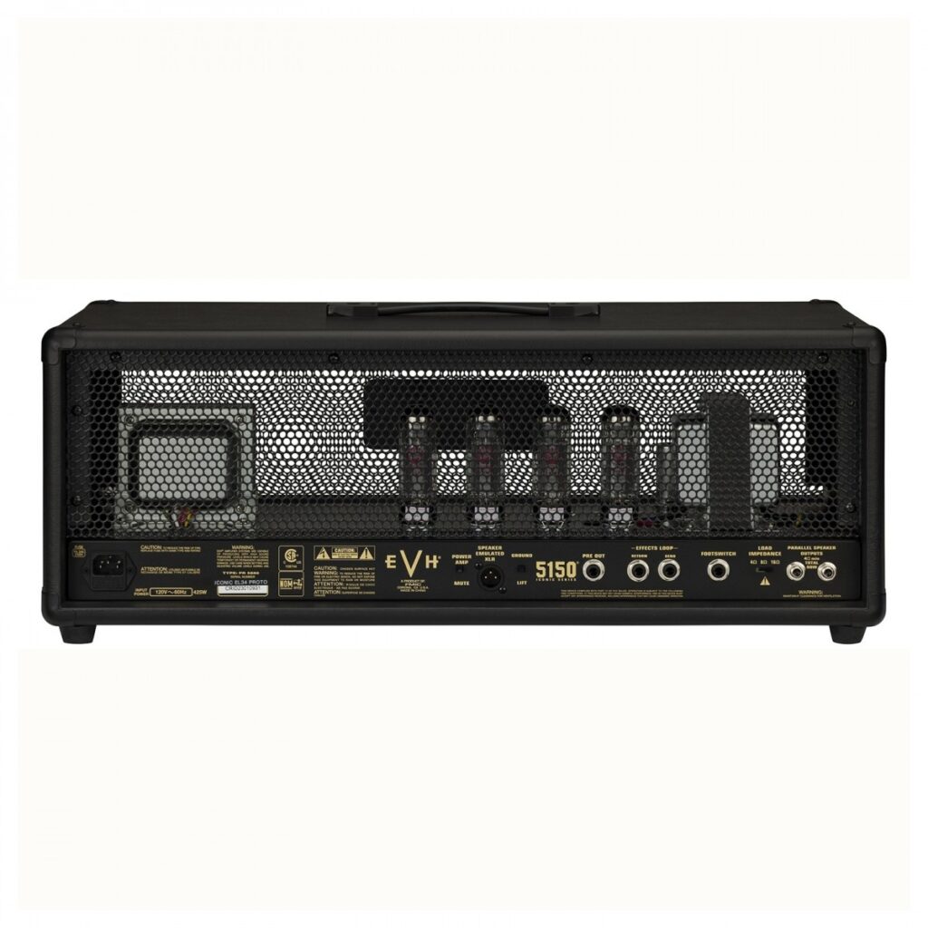 EVH 5150 Iconic Series 80W EL34 Head Black