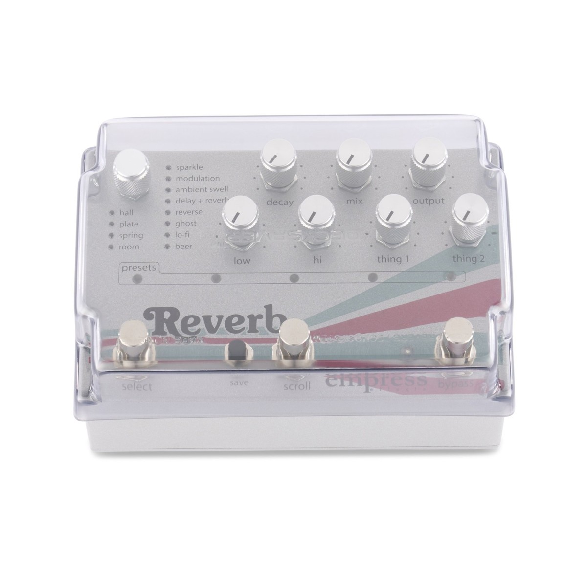 Decksaver Empress Effects ZOIA Echosystem Reverb Cover