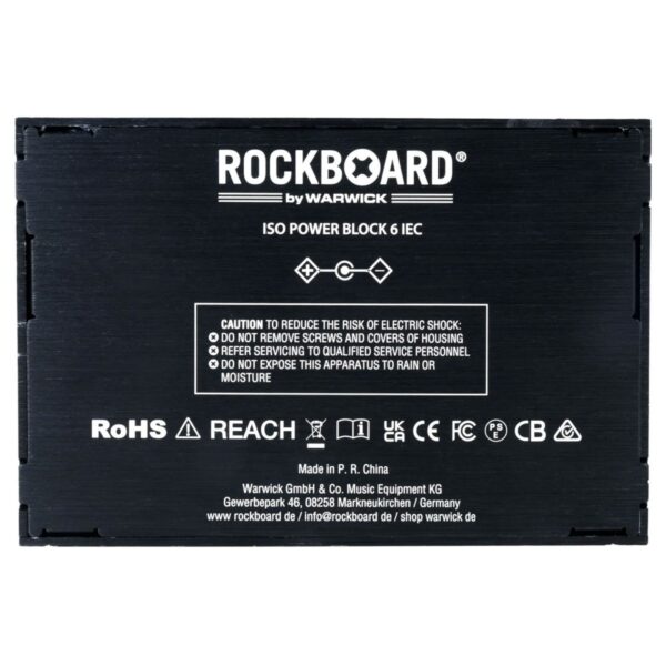RockBoard ISO Power Block V6 IEC