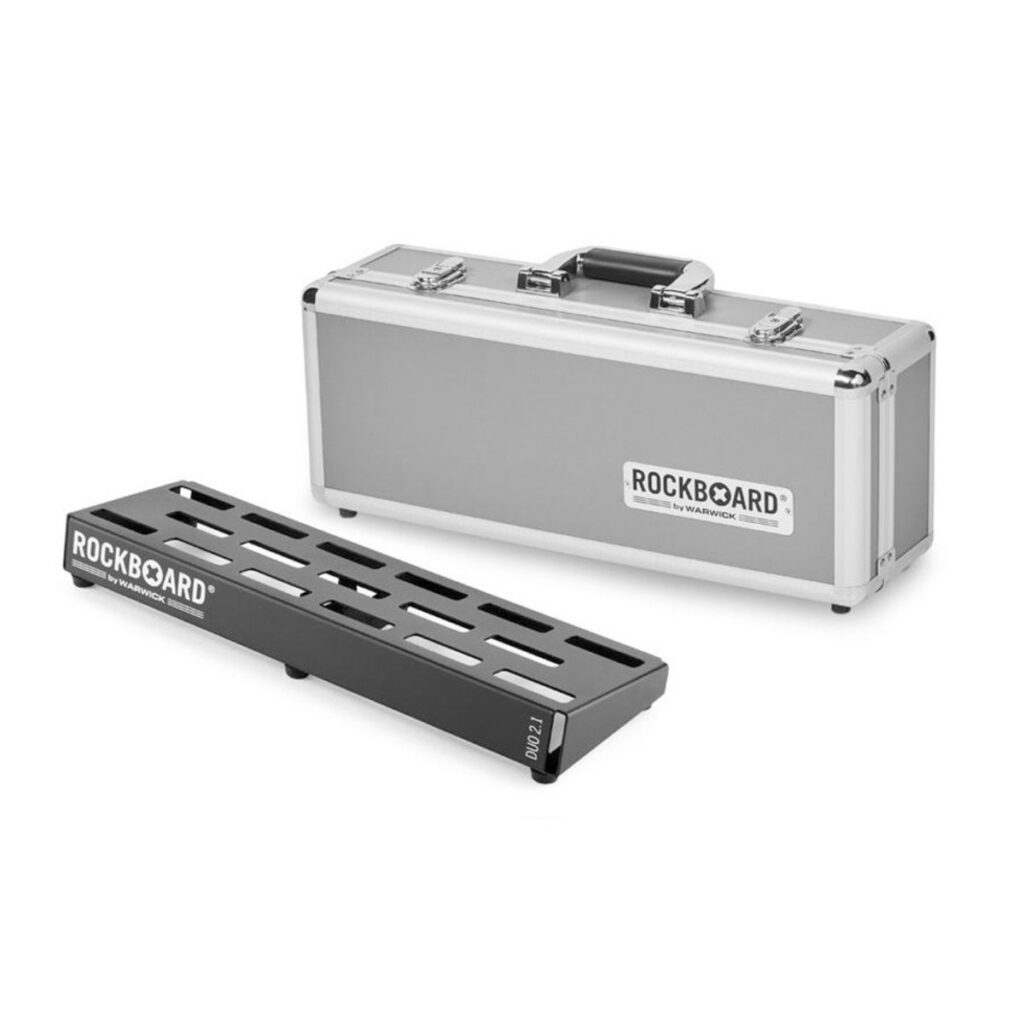 RockBoard DUO 2.1 Pedalboard w/ Flight Case