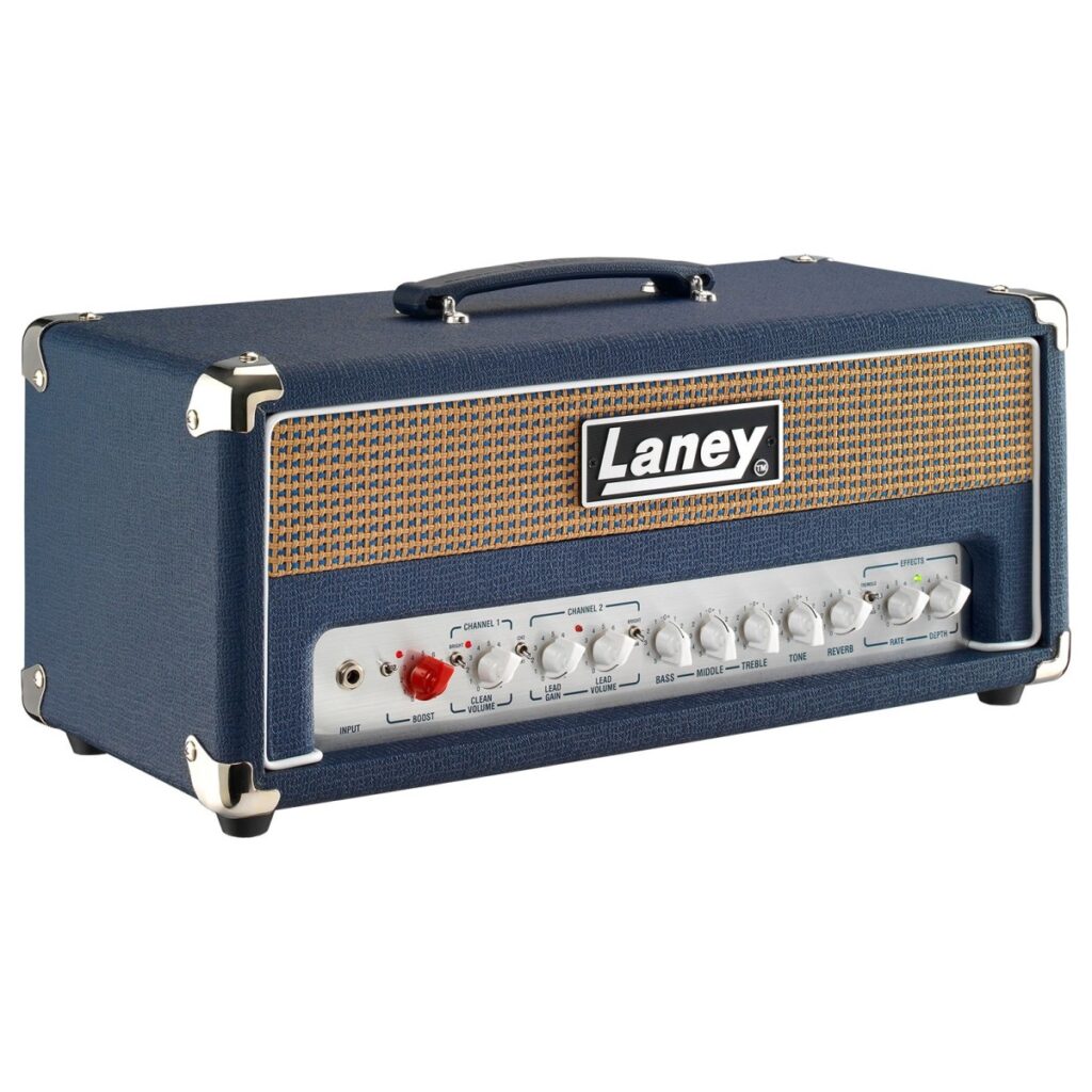 Laney Lionheart Foundry Series Supertop- Guitar Amplifier Head 120 watt with Reverb Tremolo & Chorus