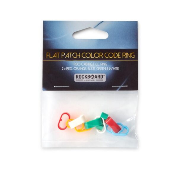 RockBoard Color Code Rings for Flat Patch Cables