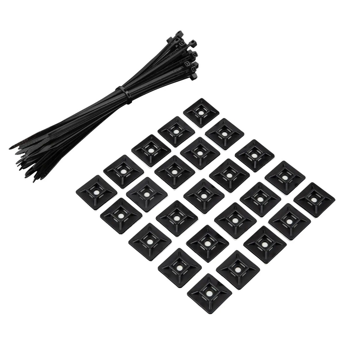 RockBoard Cable Tie Set with 3M Holder