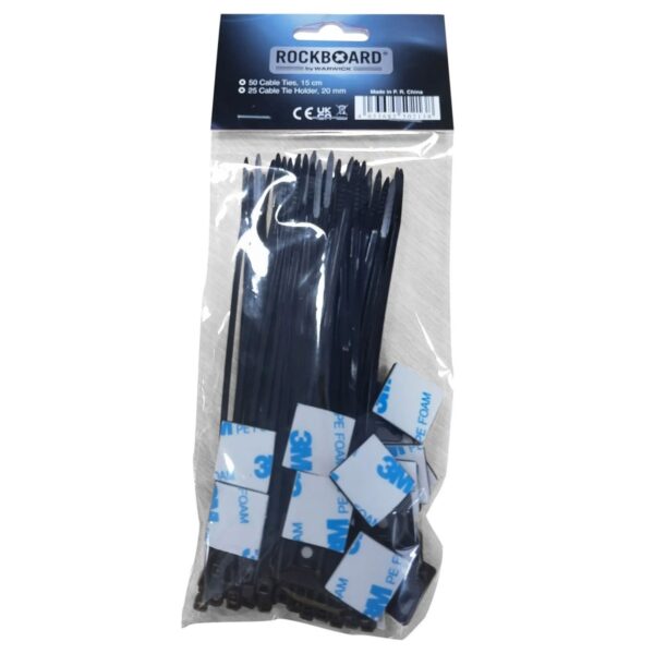 RockBoard Cable Tie Set with 3M Holder