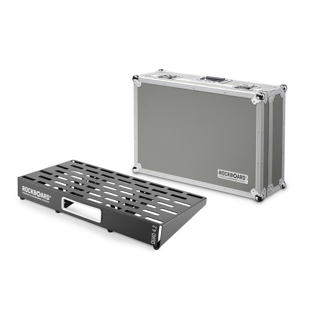 RockBoard QUAD 4.2 Pedalboard w/ Flight Case