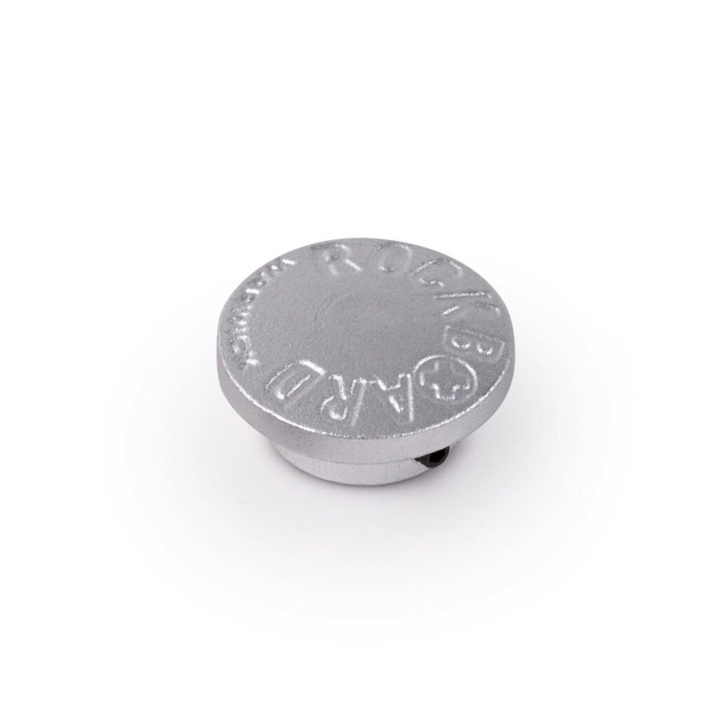 RockBoard StomPete Footswitch Topper 3 pcs Silver