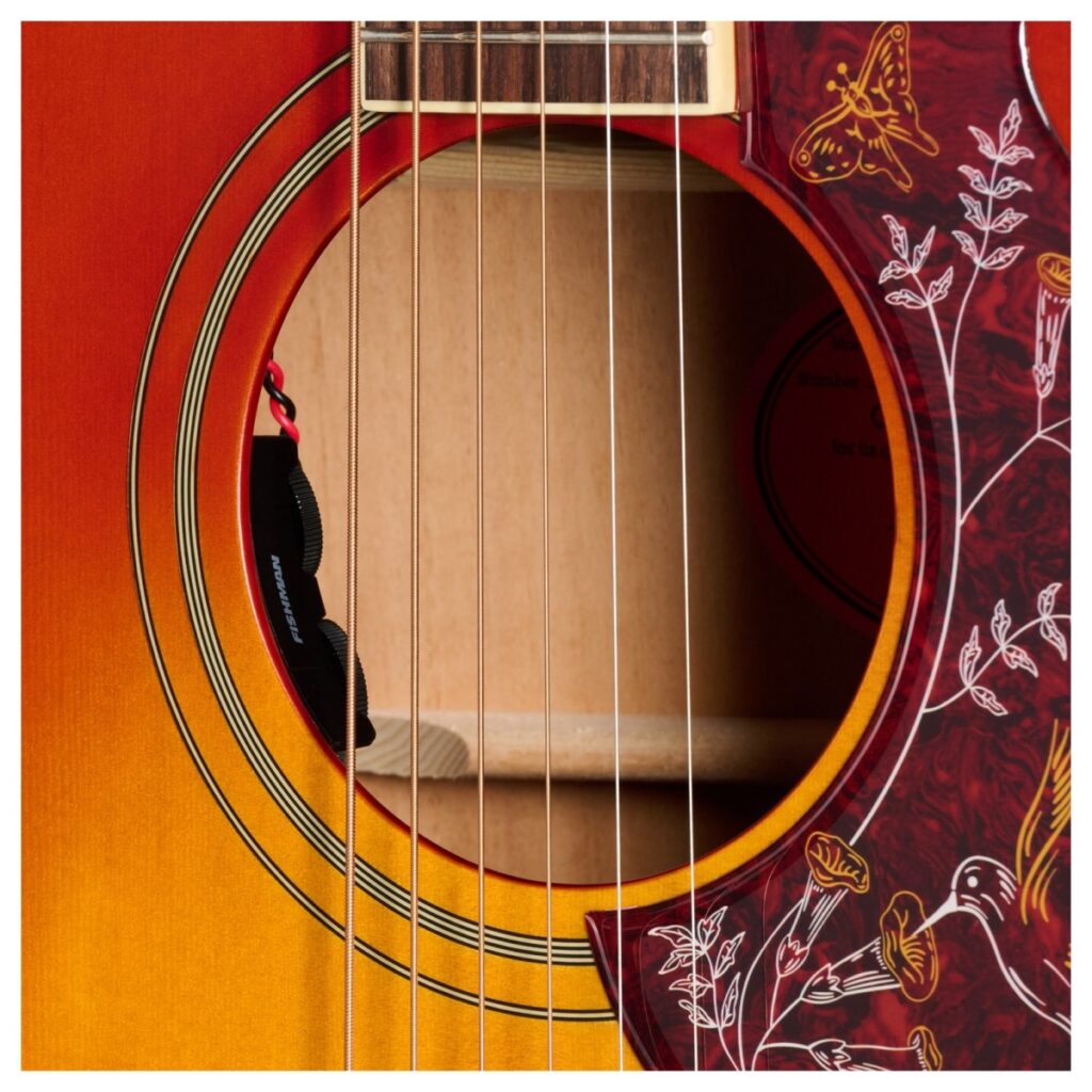 Epiphone Hummingbird Standard EC Cherry Sunburst