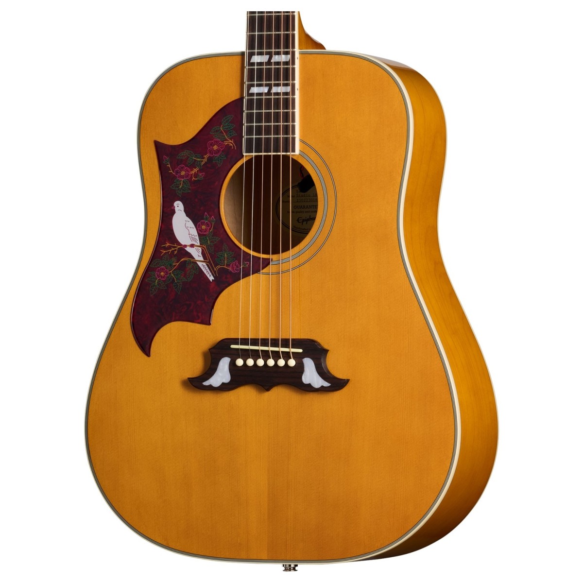 Epiphone Dove Studio Left Handed Natural