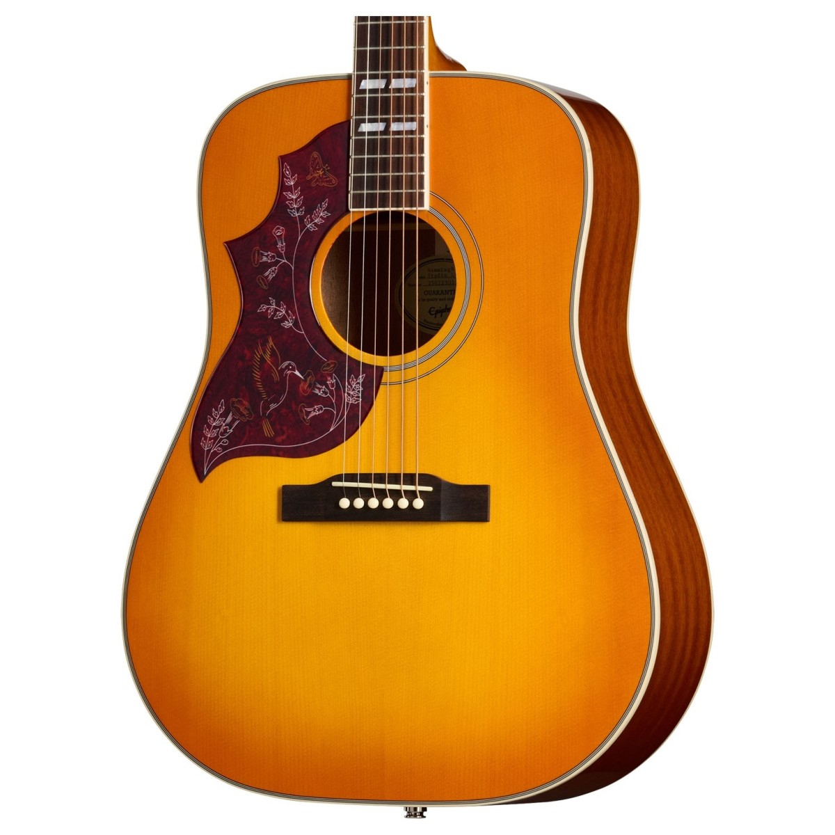 Epiphone Hummingbird Studio Left Handed Heritage Cherry Sunburst