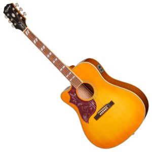 Epiphone Hummingbird Studio EC Left Handed Heritage Cherry Sunburst