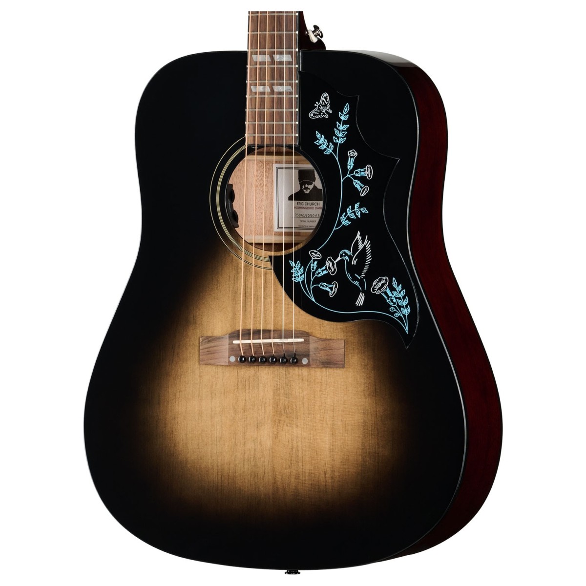 Epiphone Eric Church Hummingbird Dark Cobra Burst