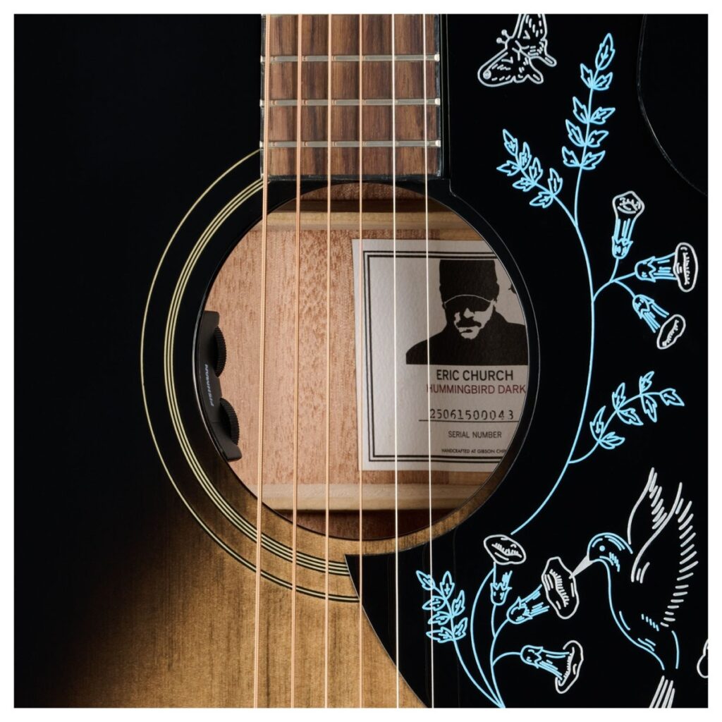 Epiphone Eric Church Hummingbird Dark Cobra Burst