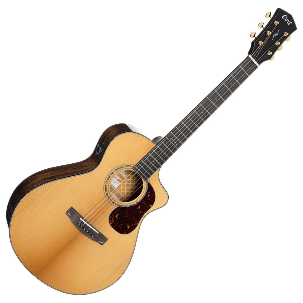 Cort Gold MC6 Ovangkol Natural Gloss