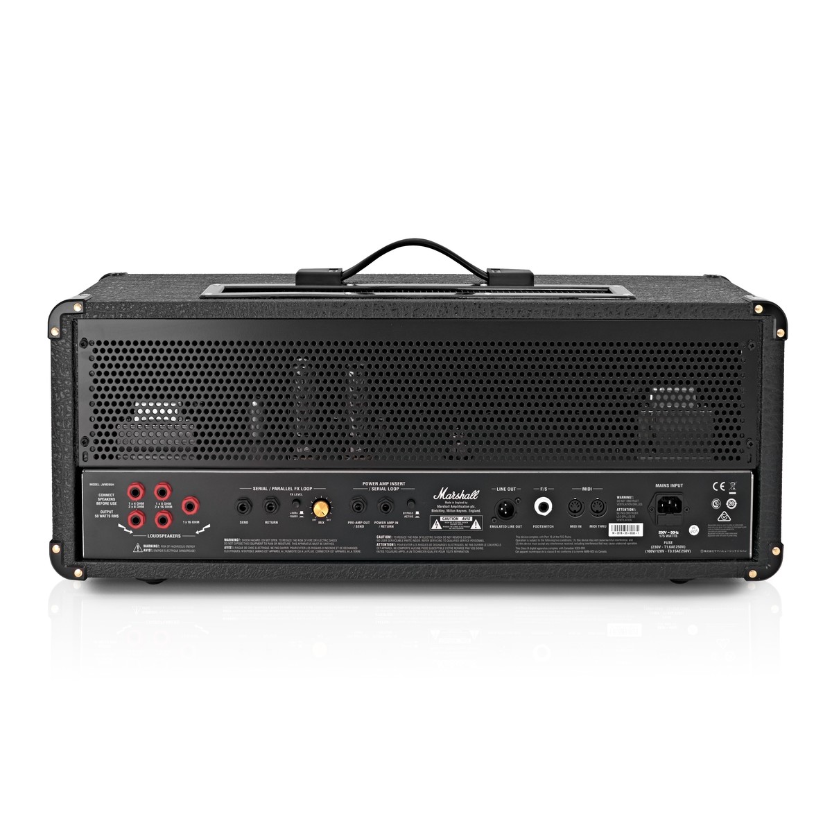 Marshall JVM205H 50W Valve Amp Head
