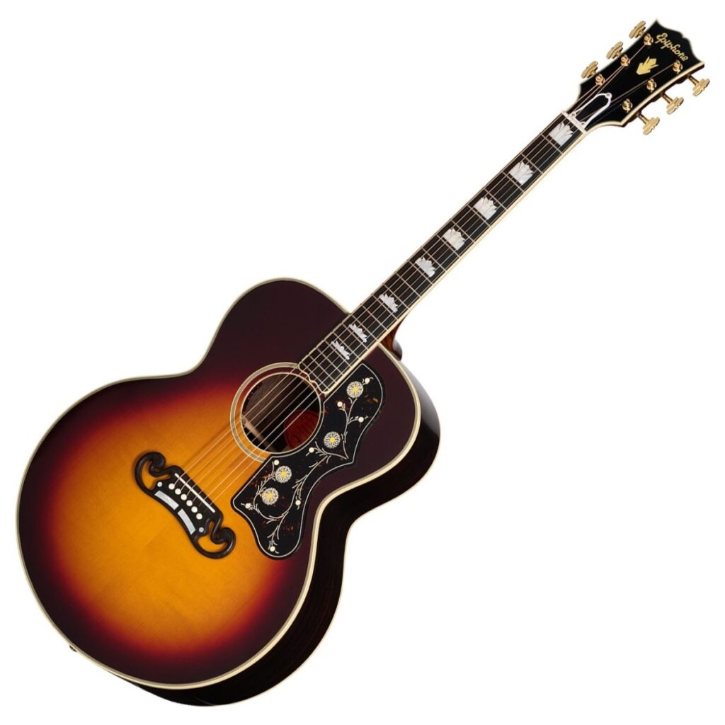 Epiphone Pre-War SJ-200 Rosewood Reissue Vintage Sunburst