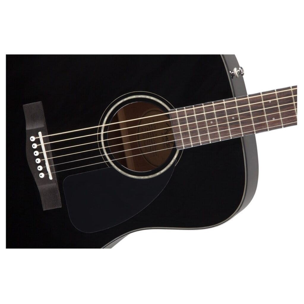 Fender CD-60 Dreadnought V3 DS Black with Case