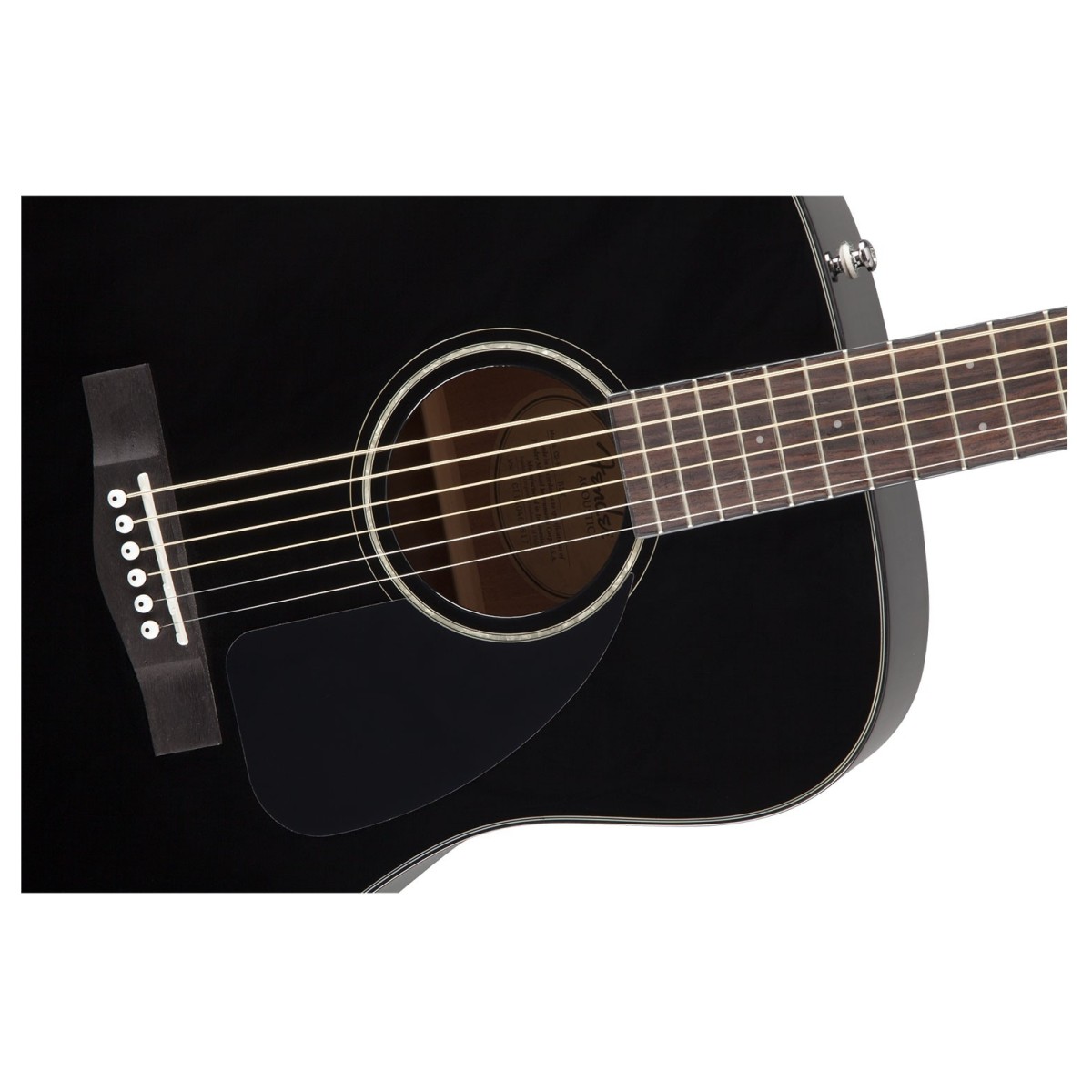 Fender CD-60 Dreadnought V3 DS Black with Case