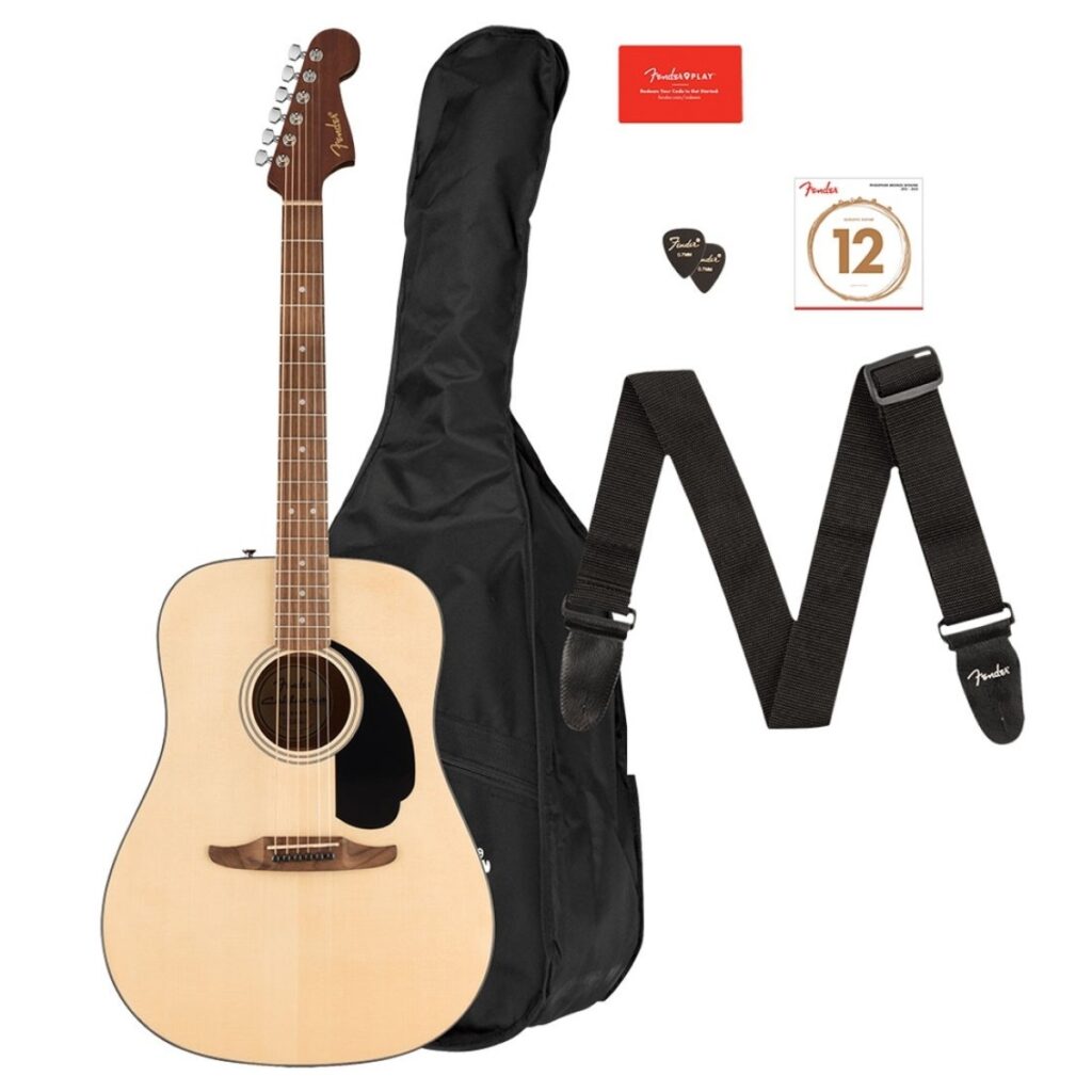 Fender California Standard Redondo Pack Spruce Top Natural