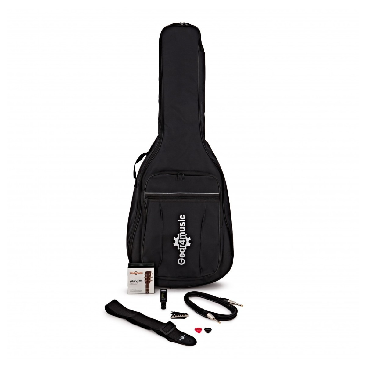 Fender CD-60S Left Handed Acoustic Natural with Accessory Pack Build Your Own Bundle
