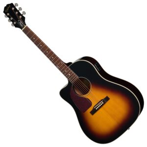 Epiphone J-45 Studio EC Left Handed Vintage Sunburst