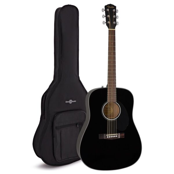 Fender CD-60S with Gig Bag or Case Build Your Own Bundle