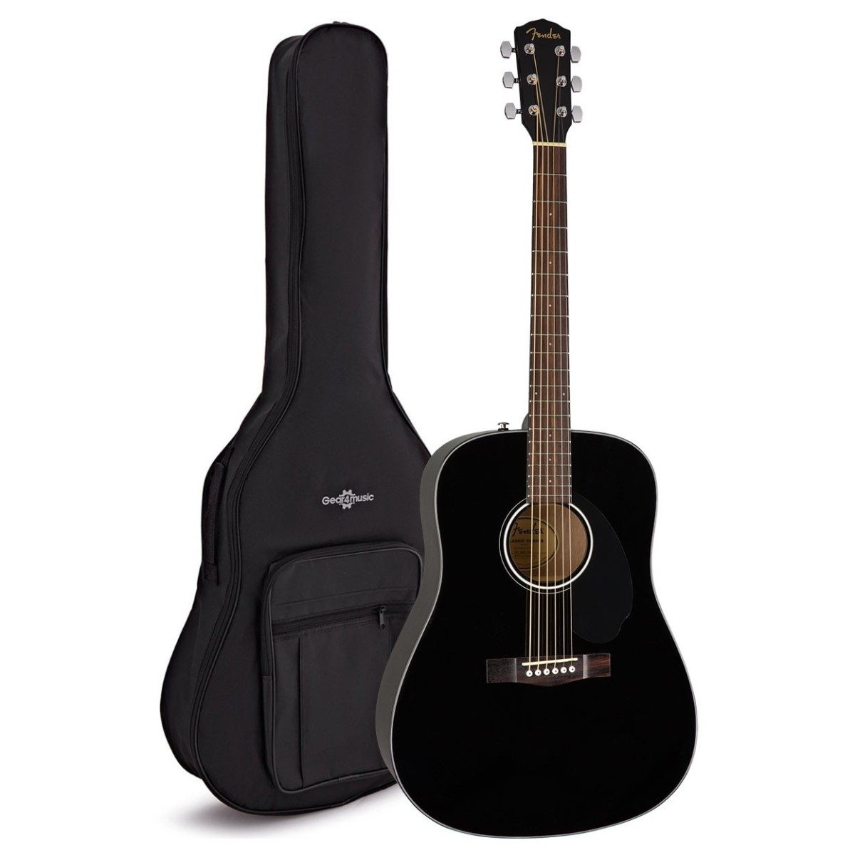 Fender CD-60S with Gig Bag or Case Build Your Own Bundle