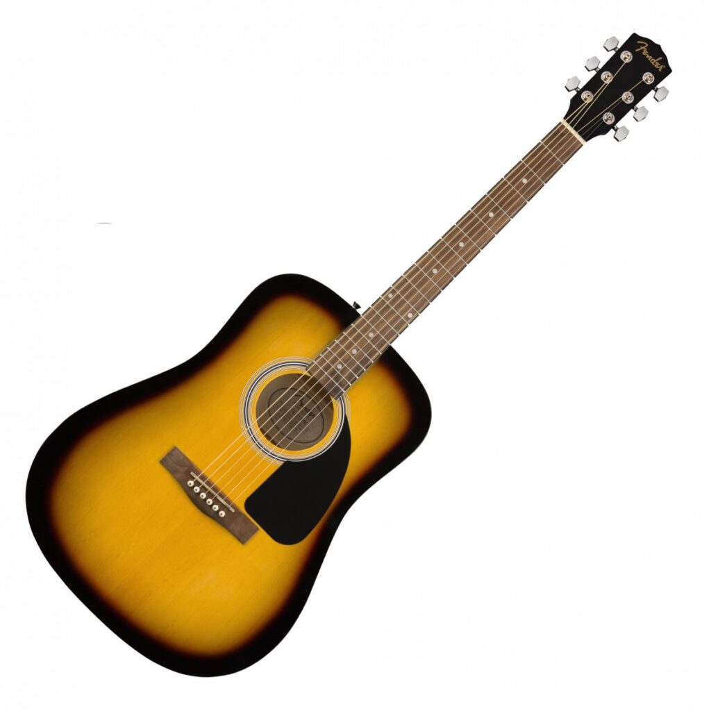 Fender FA-115 Acoustic Dreadnought Pack Sunburst and a Free 90-Day Subscription to Fender Play