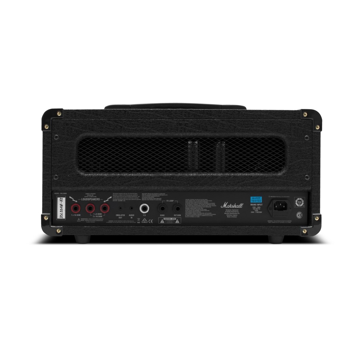 Marshall DSL20HR 20W Valve Head with Reverb